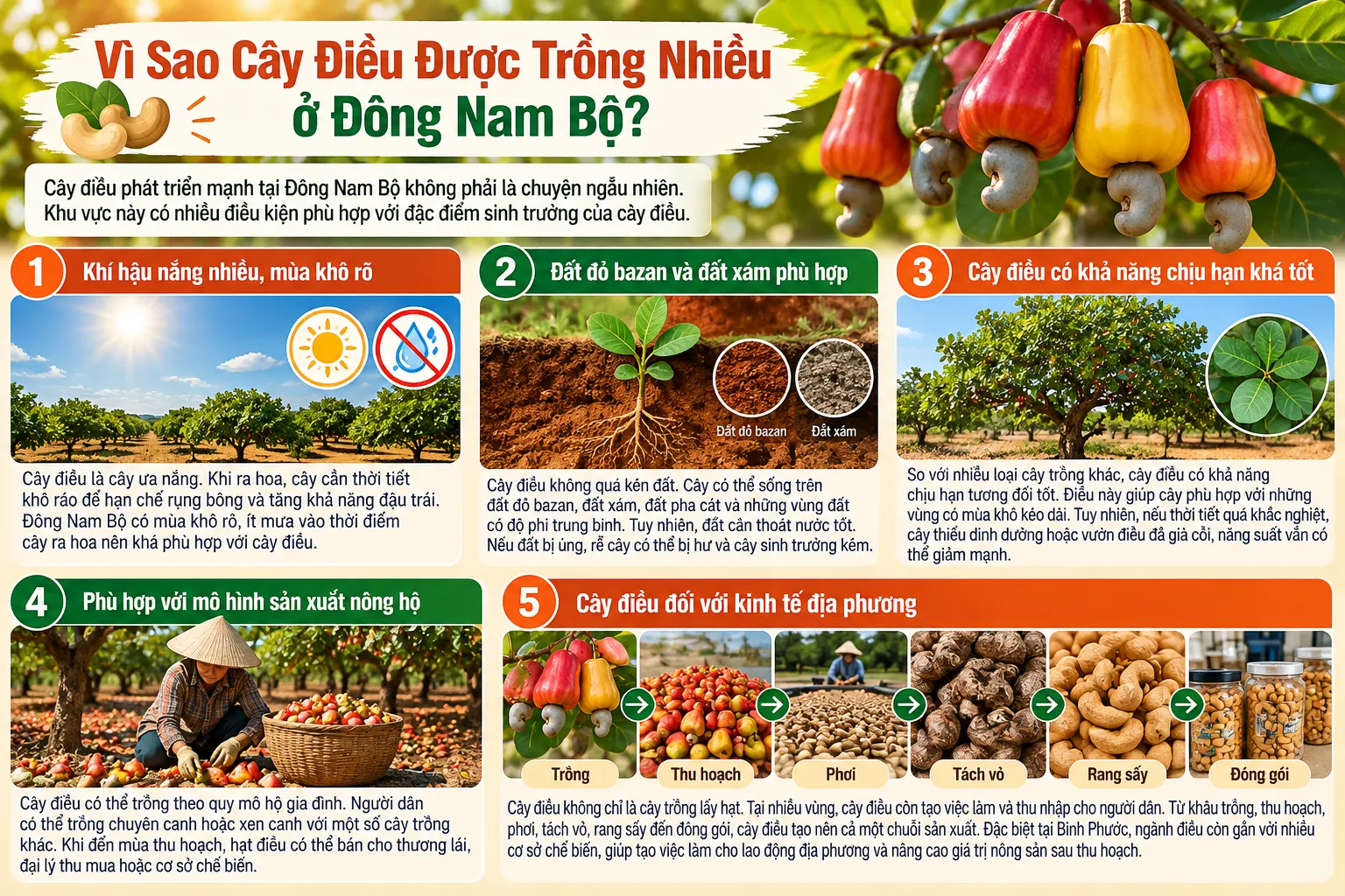 Vi Sao Cay Dieu Duoc Trong Nhieu o Dong Nam Bo