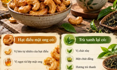 An Hat Dieu Mat Ong Voi Tra Xanh Co Hop Khong