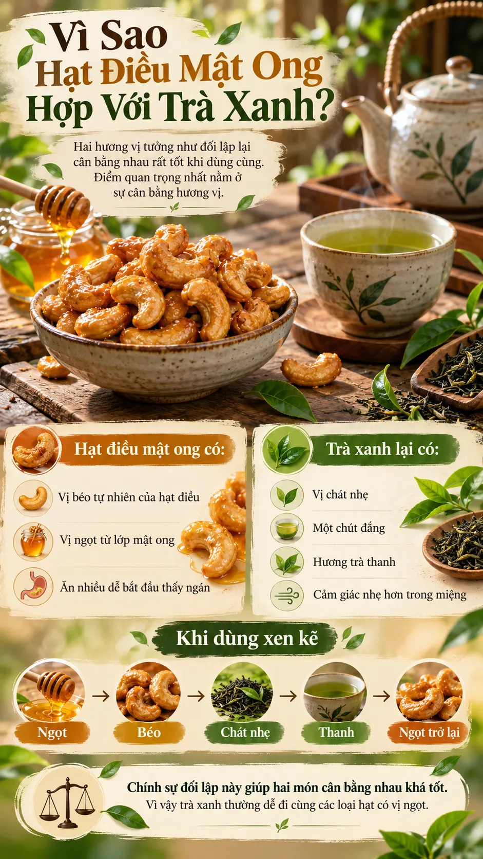 An Hat Dieu Mat Ong Voi Tra Xanh Co Hop Khong