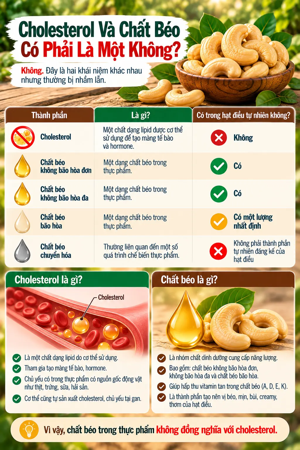 Cholesterol Va Chat Beo Co Phai La Mot Khong