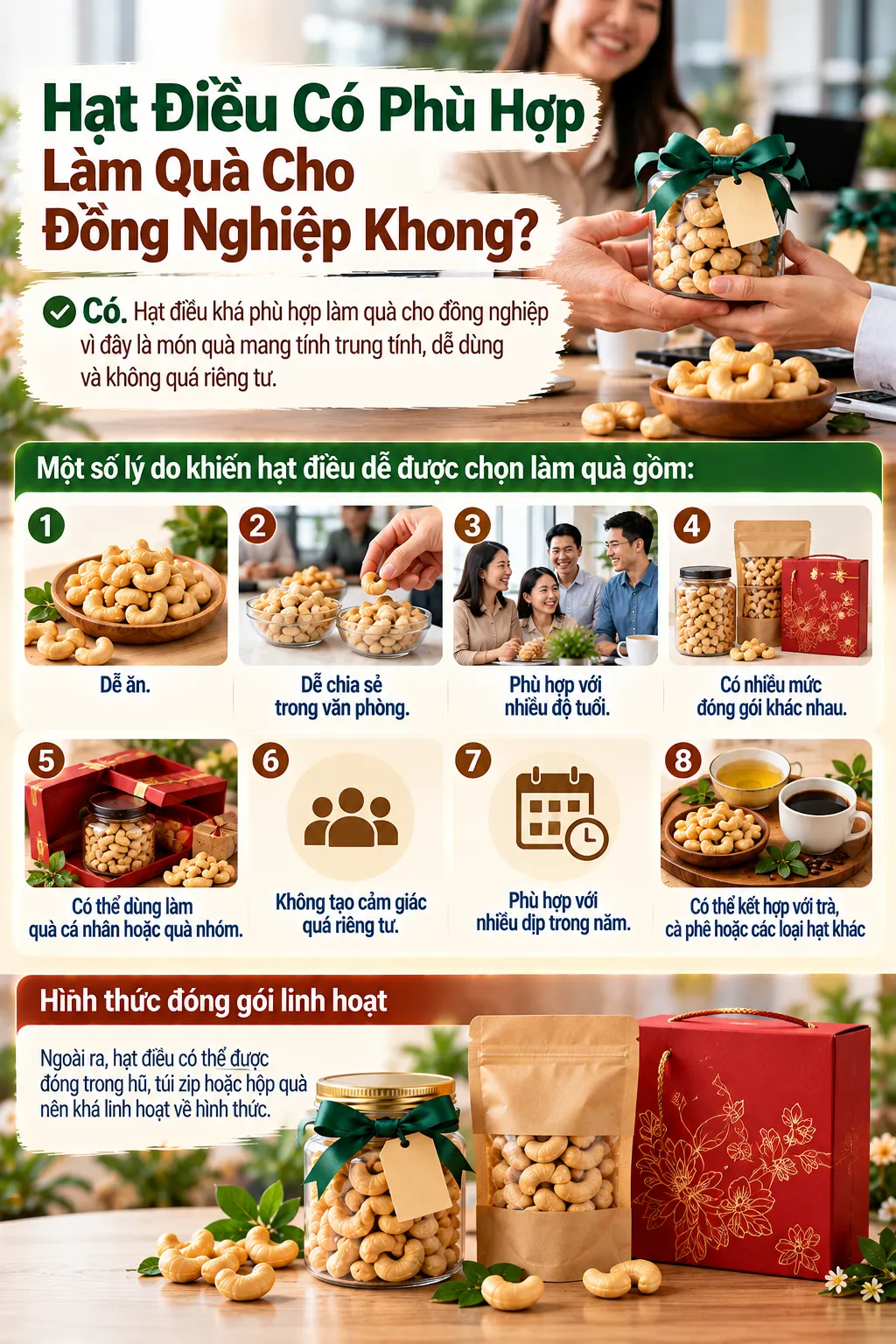 Hat Dieu Co Phu Hop Lam Qua Cho Dong Nghiep Khong