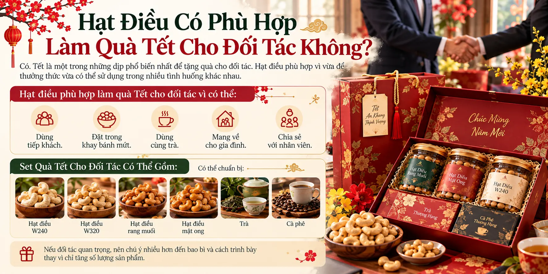 Hat Dieu Co Phu Hop Lam Qua Tet Cho Doi Tac Khong