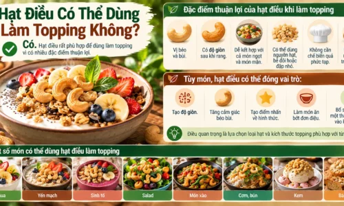 Hat Dieu Co The Dung Lam Topping Khong