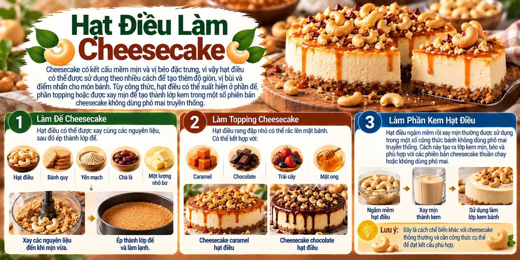 Hat Dieu Lam Cheesecake
