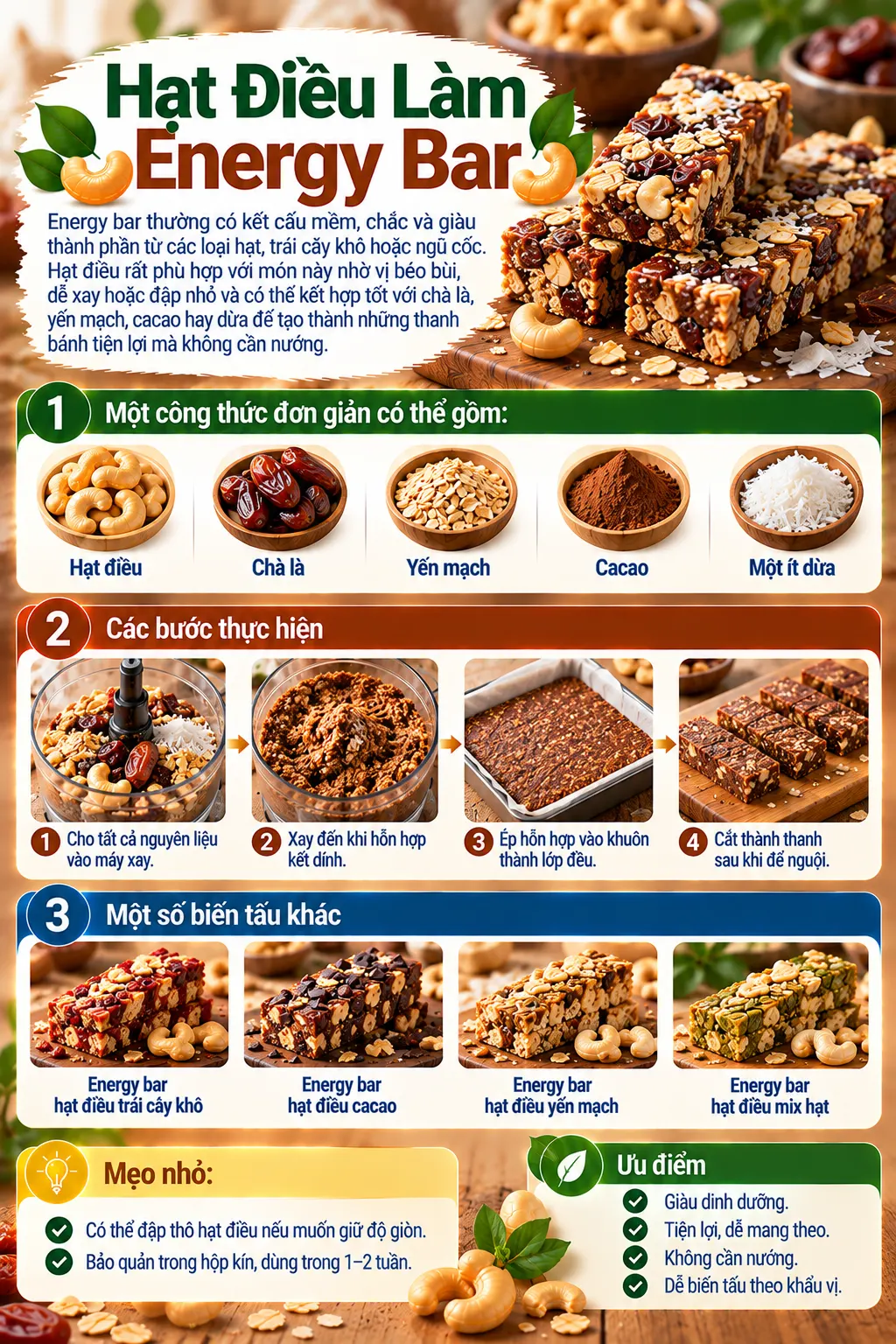 Hat Dieu Lam Energy Bar