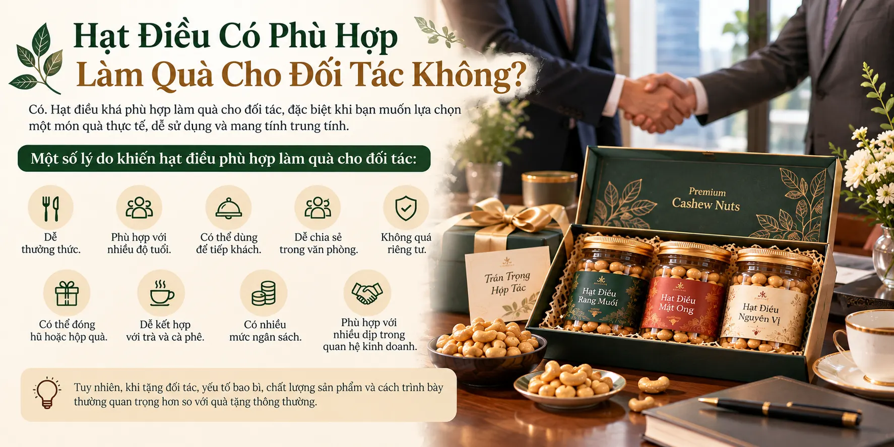Hat Dieu Qua Tang Doi Tac