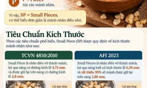 Hat Dieu SP Tieu Chuan Small Pieces
