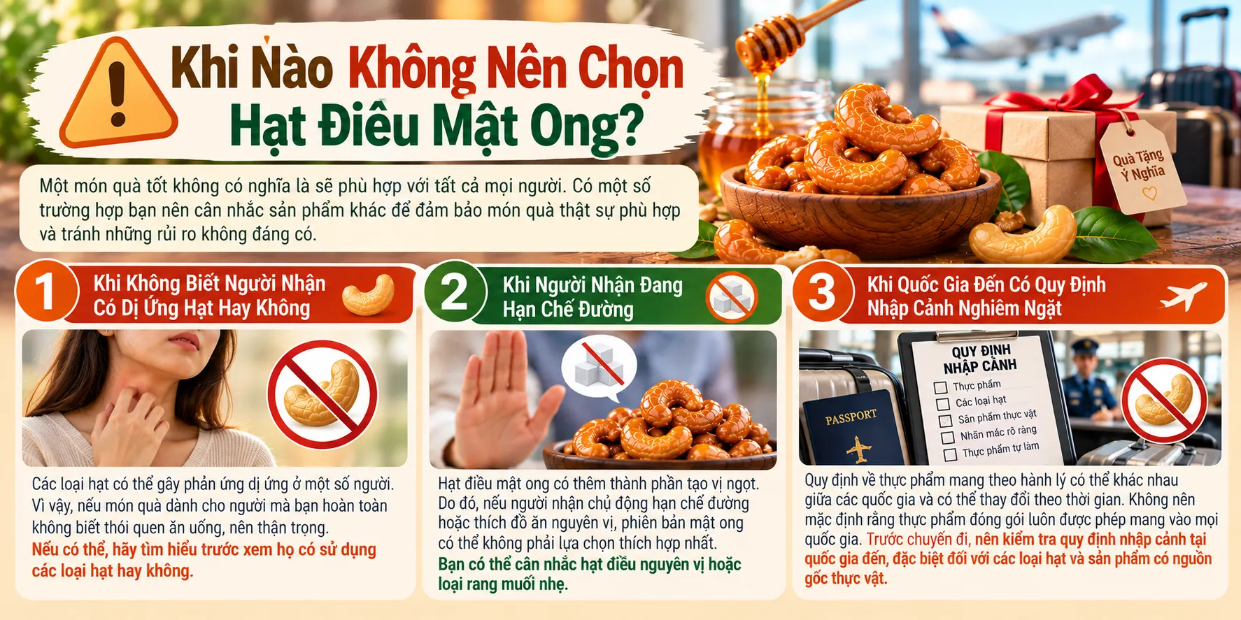 Khi Nao Khong Nen Chon Hat Dieu Mat Ong